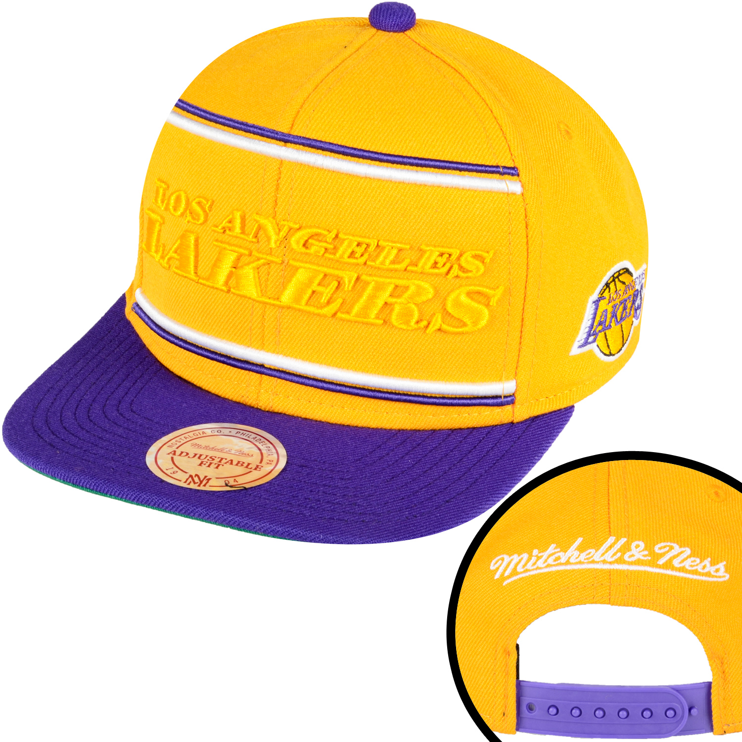 NBA Los Angeles Lakers MN Snapback Hat #62